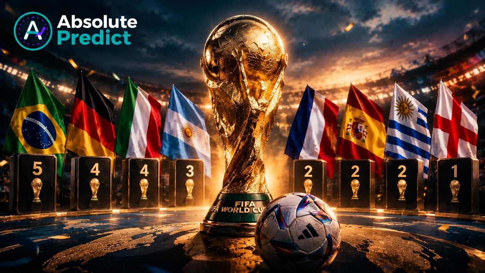 Top 10 Countries With the Most FIFA World Cup Titles in History